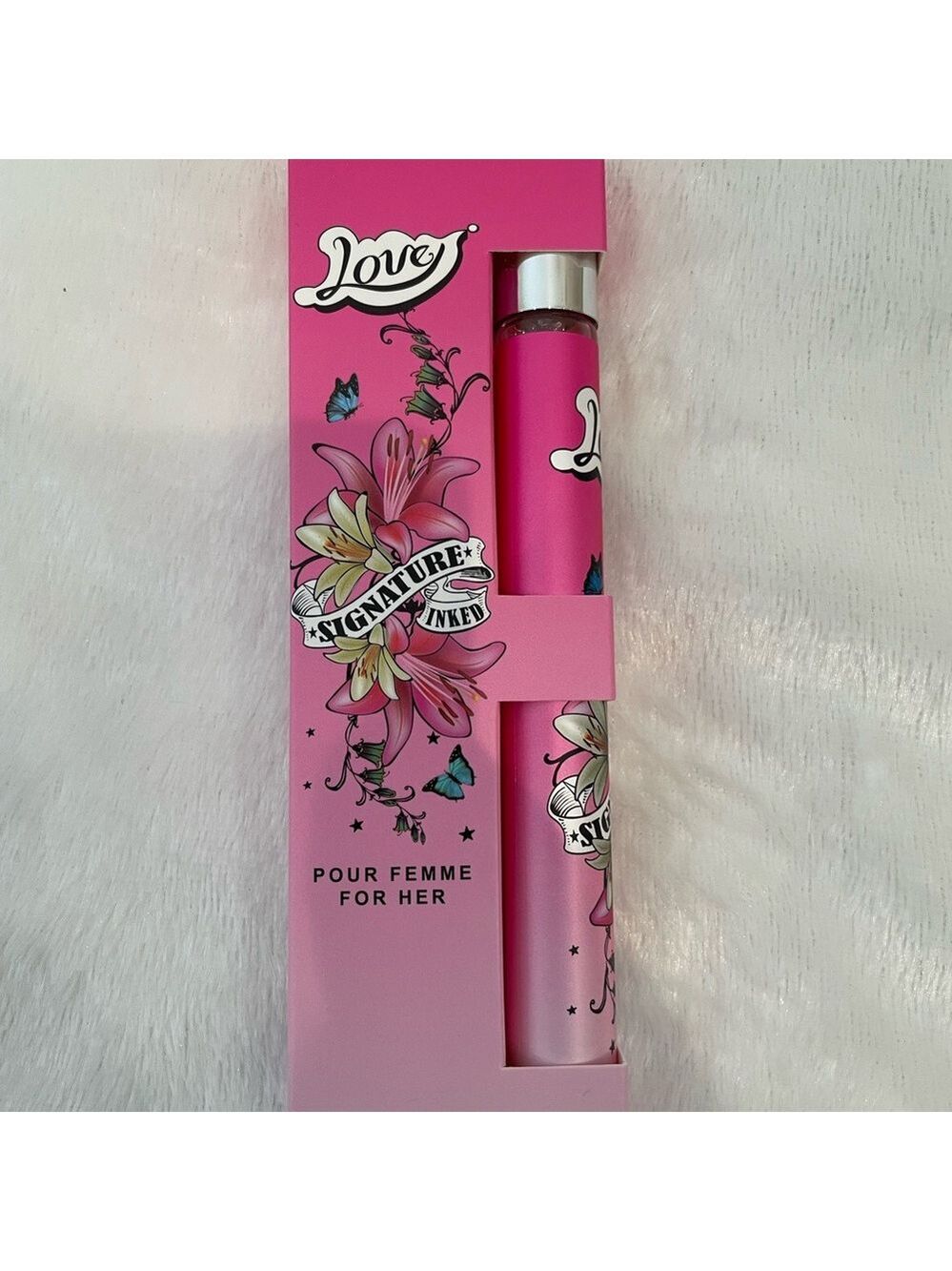 Love Signature Inked Perfume - Bold Pink